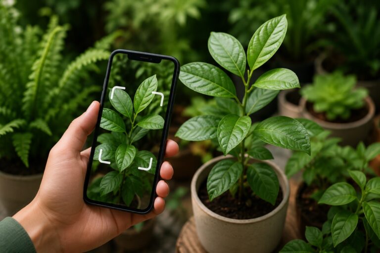 Aplicativos para identificar plantas usando a câmera do celular